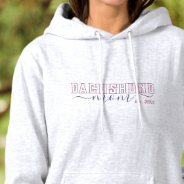 Dackel Mama Est Hoodie