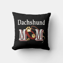 Dackel Mama Geschenke Kissen