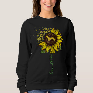 Dackel Mama Sonnenblumen Dackel Lover Gaben Hunde  Sweatshirt