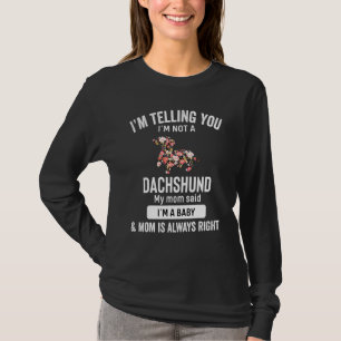 Dackel Mama Womens T-Shirt