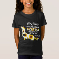 Dackel mein Hund denkt, ich bin perfekt lustiges S