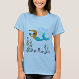Dackel Mermaid T - Shirt