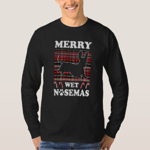 Dackel Merry Wet Nosemas Weihnachtsfeier Dackel Ow T-Shirt