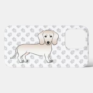 Dackel mit glatter Creme Case-Mate iPhone Hülle