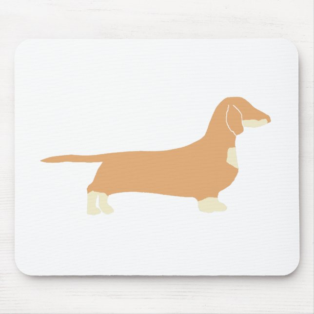 Dackel Mousepad (Vorne)