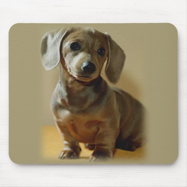 Dackel Mousepad (Vorne)