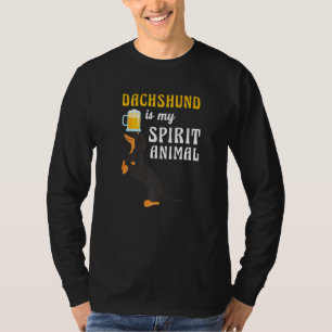 Dackel My Spirit Animal Dackel Sausage Welpe O T-Shirt