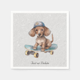 Dackel Napkins Serviette
