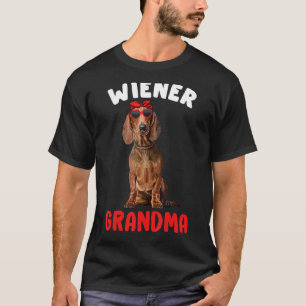 Dackel Oma Funny Dackel Oma Dackel Dog L T-Shirt