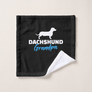 Dackel Opa Waschlappen
