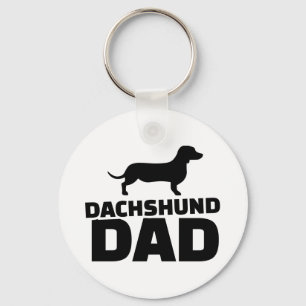 Dackel Papa Schlüsselanhänger