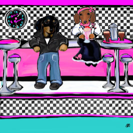 Dackel Party Einladung