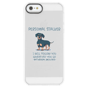 Dackel Personal Stalker Permafrost® iPhone SE/5/5s Hülle