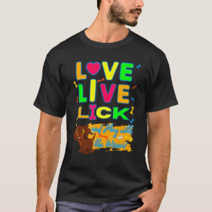 DACKEL PET FUNNY DACKEL DOG LIEBE LIVE KLICK HU T-Shirt