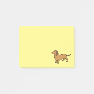 Dackel Post-it Klebezettel