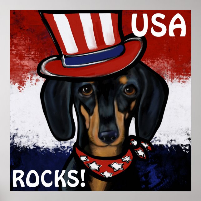 DACKEL POSTER (Vorne)