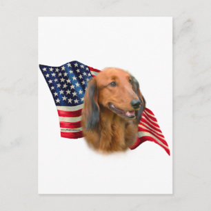 Dackel Postkarte