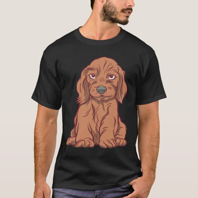 Dackel Puppy T-Shirt (Vorderseite)