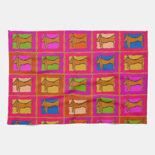 Dackel Quilt Küchentuch