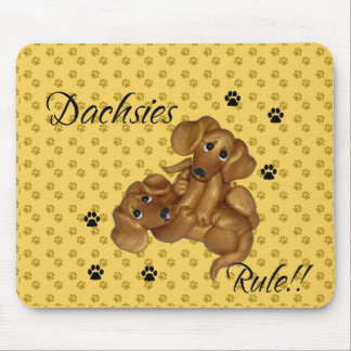 Dackel-Regel!!! Mausunterlage Mousepad