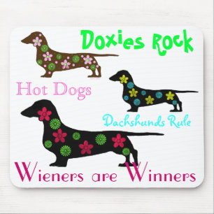 Dackel-Regel Mousepad