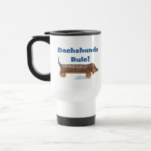 Dackel Reisebecher