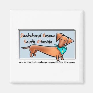 Dackel Rescue South Florida Magnet