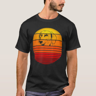 Dackel Retro Style Vintag Hund T-Shirt