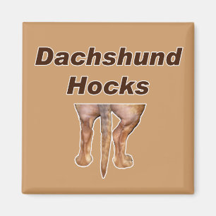Dackel-Rheinweinmagnet Magnet