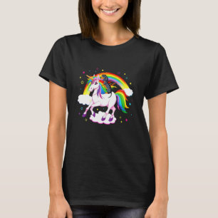 Dackel Rides Unicorn - Bester Hundebesitzer Magie T-Shirt