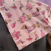 Dackel Rosa Blumenkohl Dackel Hunde Liebe