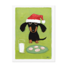 Dackel-Sankt-Feiertags-lustiges