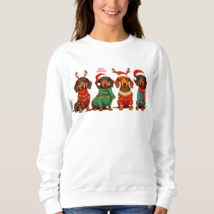 Dackel Santa Sweatshirt
