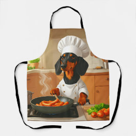 Dackel "Sausage Dog" Koch Schürze