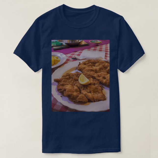 Dackel Schnitzel Vom Schwein Graphic T-Shirt (Design vorne)
