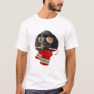 Dackel Shirt Niedliche Weihnachtsgeschenke Hunde L