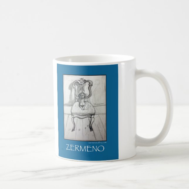 Dackel-Skizze durch Zermeno Tasse (Rechts)