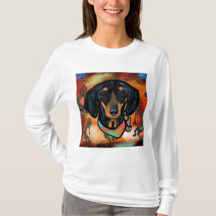 DACKEL SOUTHWESTERKUNST T-Shirt