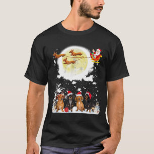 Dackel Spaß Weihnachten - Schönes Hundehemd T-Shirt