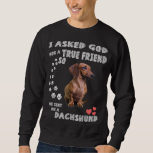 Dackel Sprichwort Mama, Dackel Vater, Würstchen Lo Sweatshirt