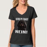 Dackel Spruch Lustig Geschenk I Bevor du fragst Ne