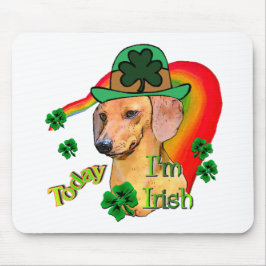 Dackel St Patricks Mousepad