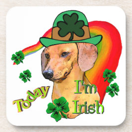 Dackel St Patricks Untersetzer