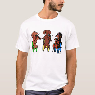 Dackel String Trio Musicians Tshirt
