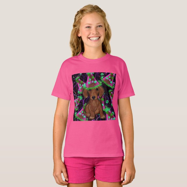 Dackel T-Shirt (Vorne ganz)