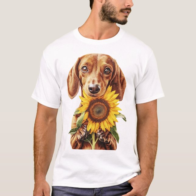 Dackel T-Shirt (Vorderseite)