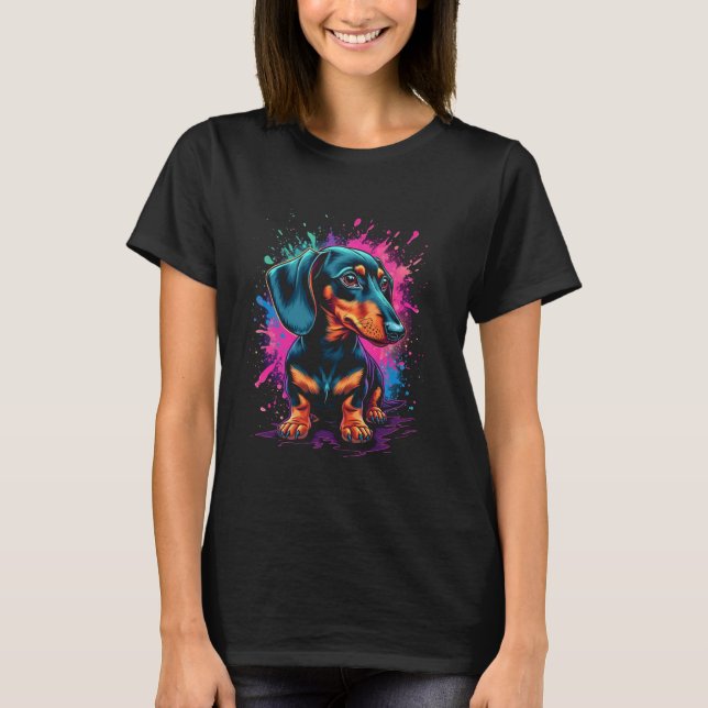 Dackel T-Shirt (Vorderseite)
