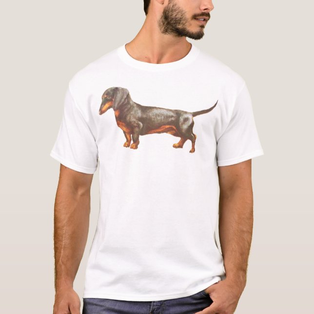 Dackel T-Shirt (Vorderseite)