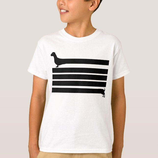 Dackel T-Shirt (Vorderseite)