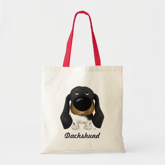 Dackel-Taschen-Tasche Tragetasche (Vorne)